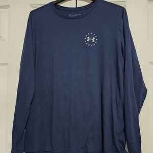 Under Armour Blue Long Sleeve Shirt